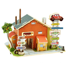 Wood Collectibles Toy pour Global Houses-American Motor Inns